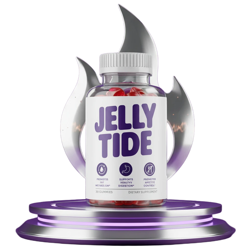 Bottle of Jelly Tide weight-management gummies