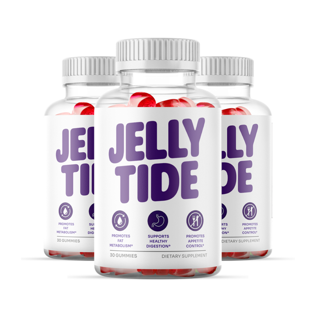 Three bottles of Jelly Tide