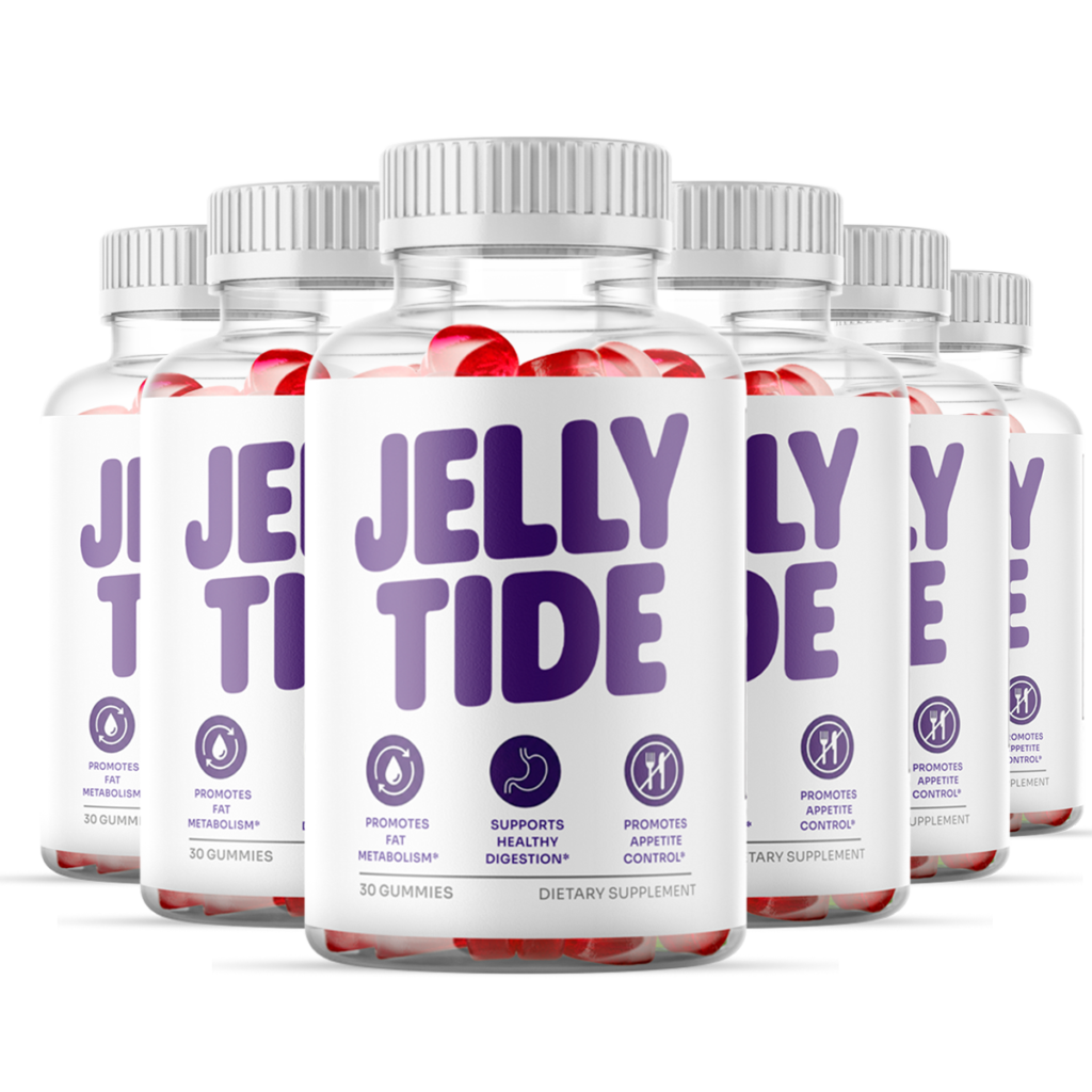 Six bottles of Jelly Tide